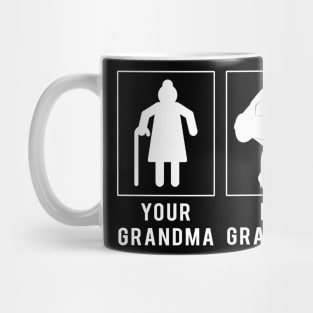 guitar your grandma my grandma tee for your grandson granddaughter Mug